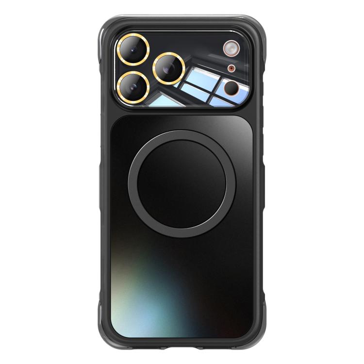For iPhone 17 Pro AG Airbag Shockproof Magnetic Phone Case