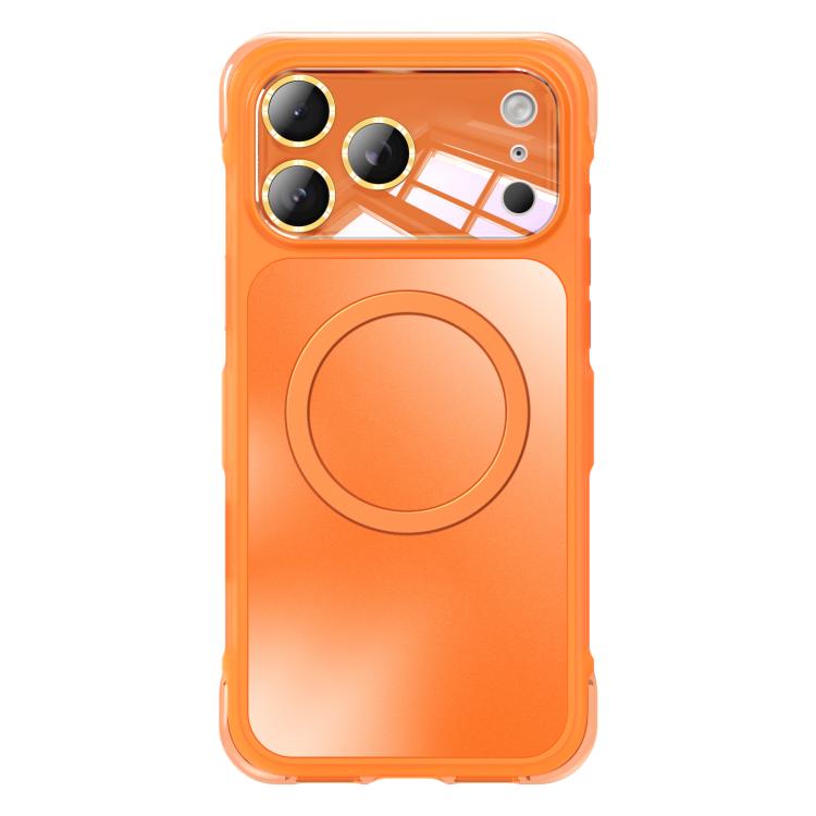 For iPhone 17 Pro AG Airbag Shockproof Magnetic Phone Case