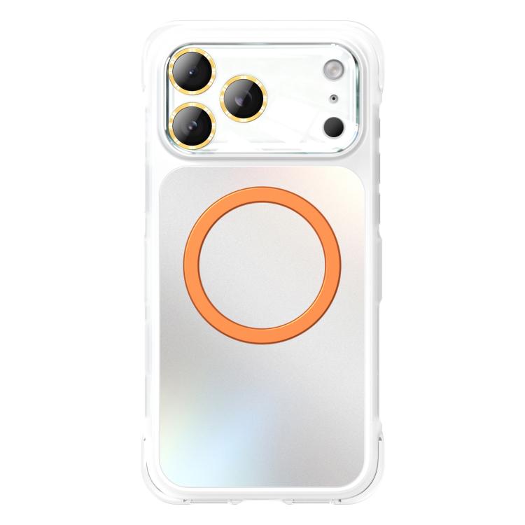 For iPhone 17 Pro AG Airbag Shockproof Magnetic Phone Case