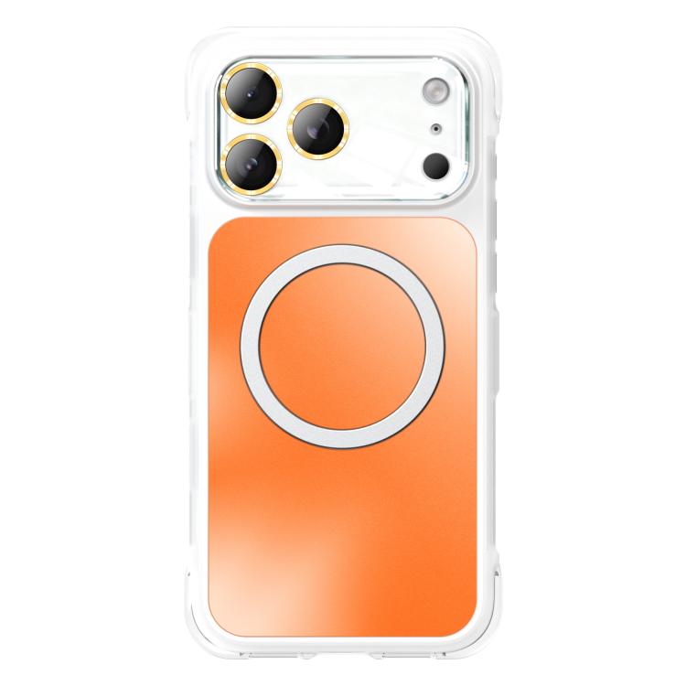 For iPhone 17 Pro AG Airbag Shockproof Magnetic Phone Case