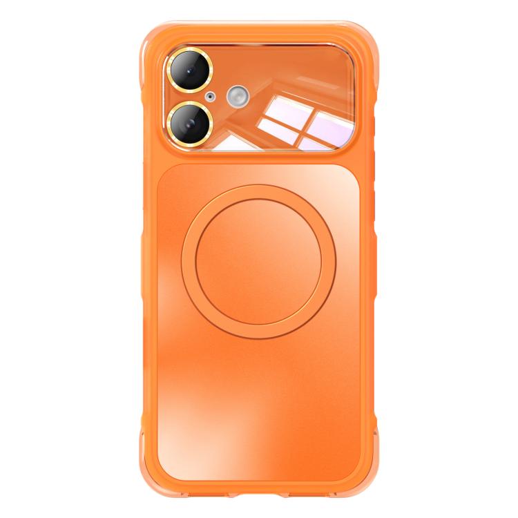 For iPhone 17 AG Airbag Shockproof Magnetic Phone Case