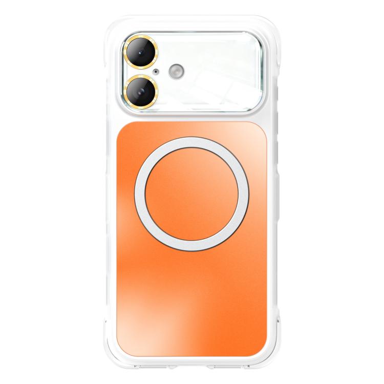 For iPhone 17 AG Airbag Shockproof Magnetic Phone Case