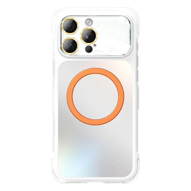 For iPhone 16 Pro Max AG Airbag Shockproof Magnetic Phone Case