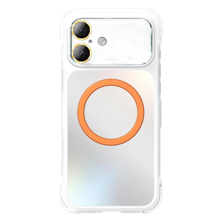 For iPhone 16 AG Airbag Shockproof Magnetic Phone Case