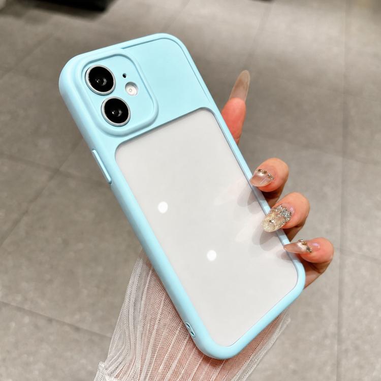 For iPhone 11 Change to 17 Pro Soft Gauze Transparent Acrylic Phone Case