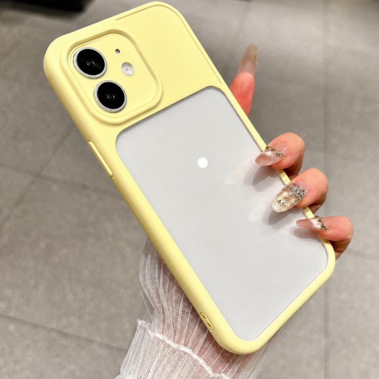 For iPhone 11 Change to 17 Pro Soft Gauze Transparent Acrylic Phone Case