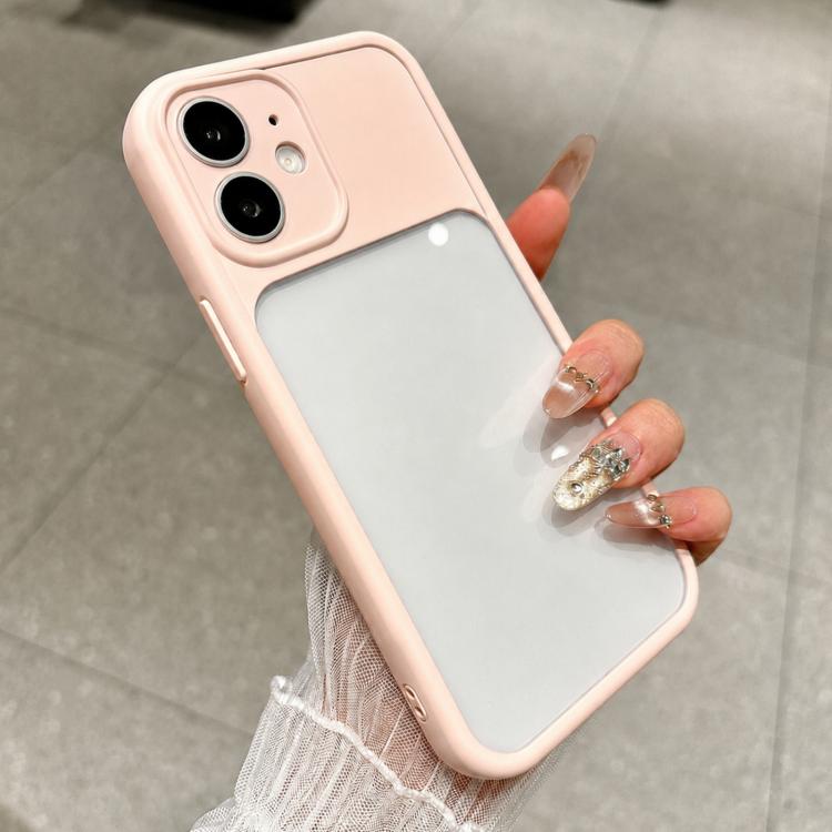 For iPhone 11 Change to 17 Pro Soft Gauze Transparent Acrylic Phone Case