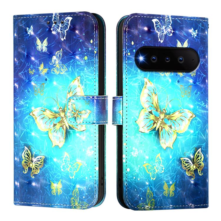 For Natural AI Phone 3D Painting Horizontal Flip Leather Phone Case