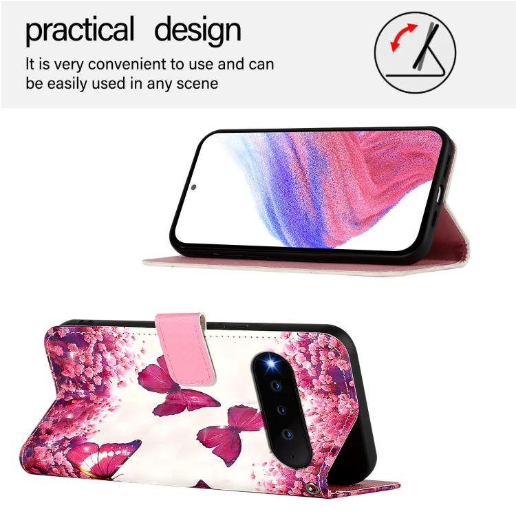 For Natural AI Phone 3D Painting Horizontal Flip Leather Phone Case