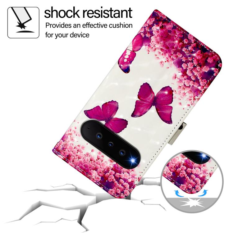For Natural AI Phone 3D Painting Horizontal Flip Leather Phone Case