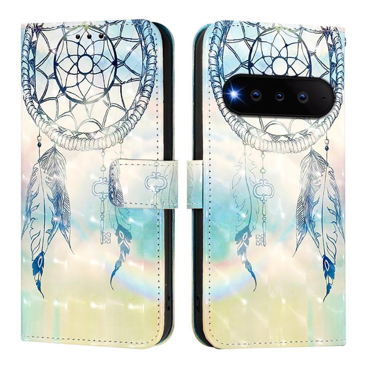 For Natural AI Phone 3D Painting Horizontal Flip Leather Phone Case
