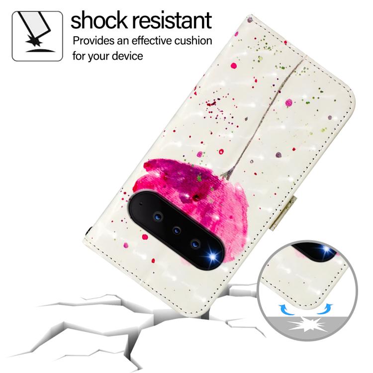 For Natural AI Phone 3D Painting Horizontal Flip Leather Phone Case