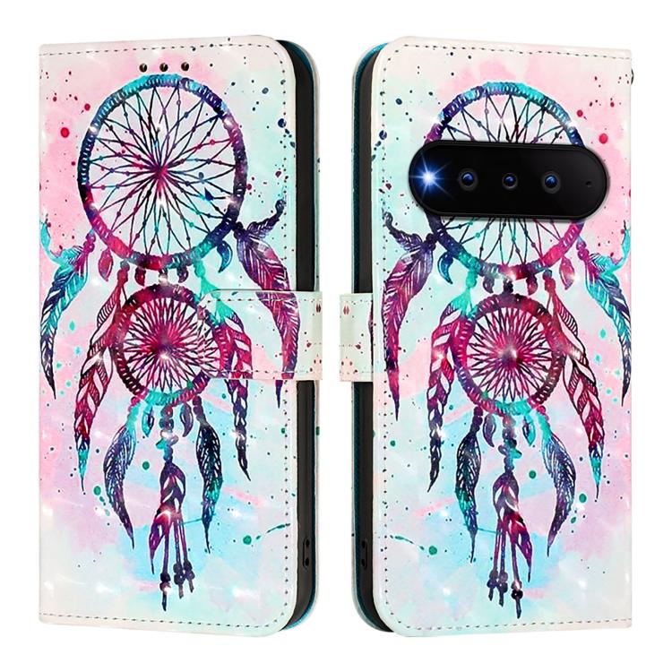 For Natural AI Phone 3D Painting Horizontal Flip Leather Phone Case