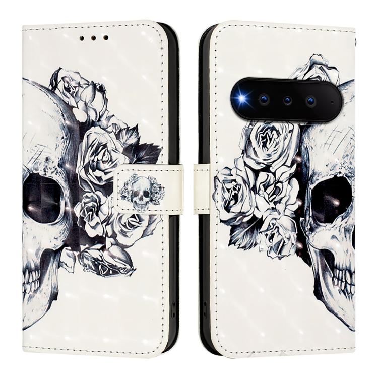 For Natural AI Phone 3D Painting Horizontal Flip Leather Phone Case