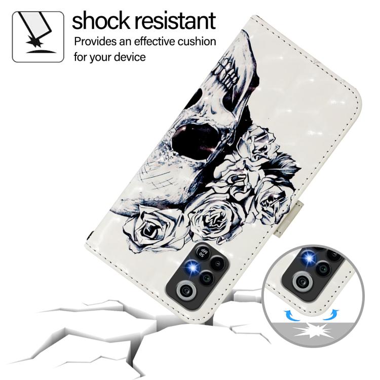 For Orbic Trophy 5G Verizon 3D Painting Horizontal Flip Leather Phone Case