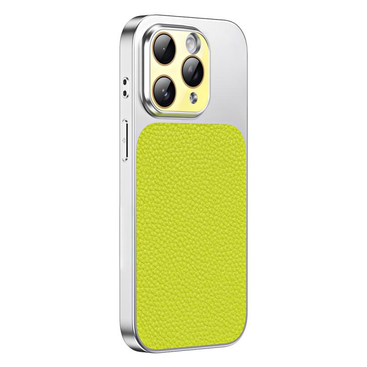 For iPhone 11 Pro Max Litchi Textured TPU Phone Case with Lens Film