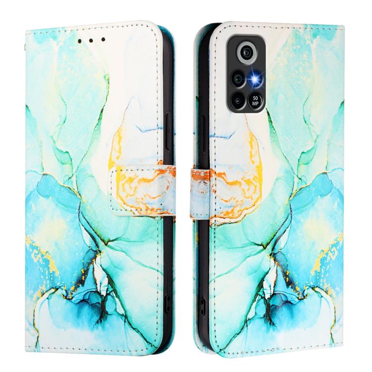 For Orbic Trophy 5G Verizon PT003 Marble Pattern Flip Leather Phone Case