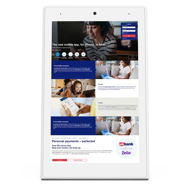 WL8019T 8 inch Vertical Screen HD Touch Screen Digital Signage, 4GB+64GB, Android 14 RK3576S Quad Core, Plug Type:EU Plug