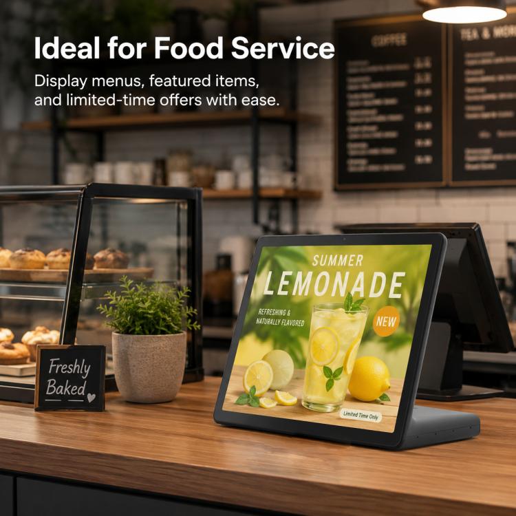 WL1109TH 10.95 inch Android OS Commercial Smart Touch Digital Signage, Plug:UK Plug