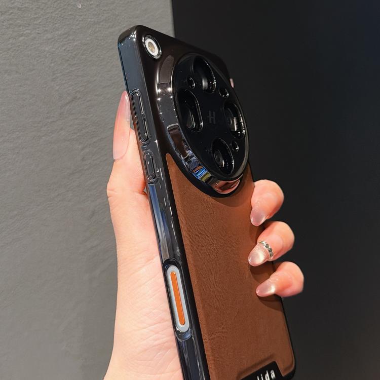 For vivo Y500 5G Palida Electroplated Mecha-Style Vegan Leather Shockproof Phone Case