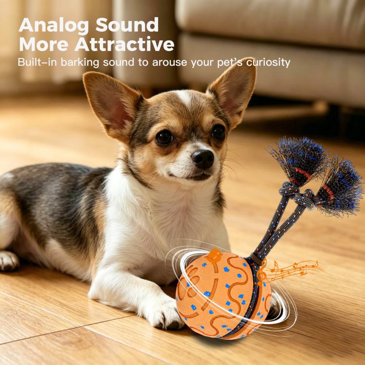 O27 Smart Automatic Pet Toy Ball Dog Training with Sound & Rope