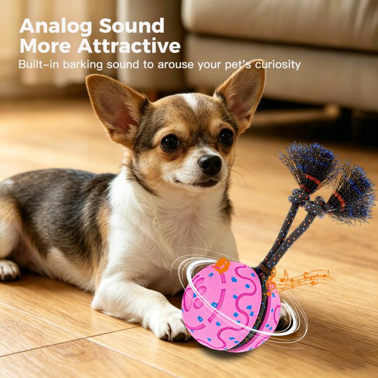 O27 Smart Automatic Pet Toy Ball Dog Training with Sound & Rope