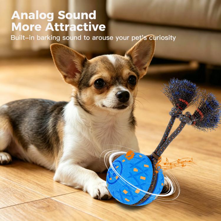 O28 Smart Automatic Pet Toy Ball Dog Training with Sound & Rope