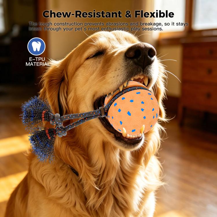 O29 Smart Automatic Pet Toy Ball Dog Training with Sound & Rope