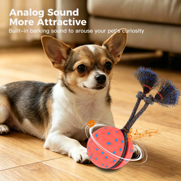 O29 Smart Automatic Pet Toy Ball Dog Training with Sound & Rope