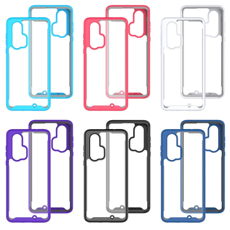 For Motorola Moto Edge Plus Starry Sky Solid Color Series Shockproof PC + TPU Protective Case