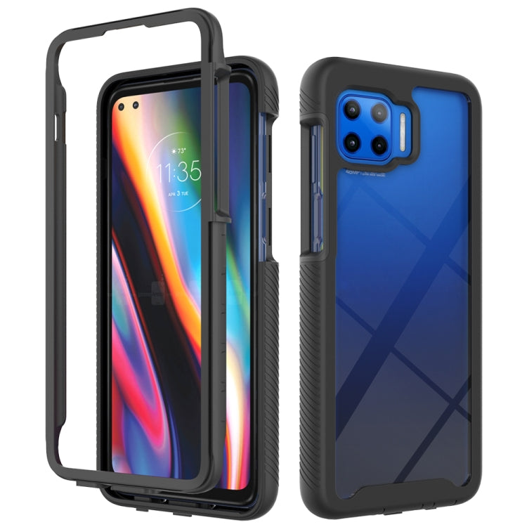 For Motorola Moto G 5G Plus Starry Sky Solid Color Series Shockproof PC + TPU Protective Case