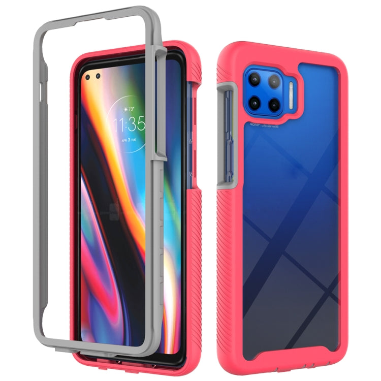 For Motorola Moto G 5G Plus Starry Sky Solid Color Series Shockproof PC + TPU Protective Case