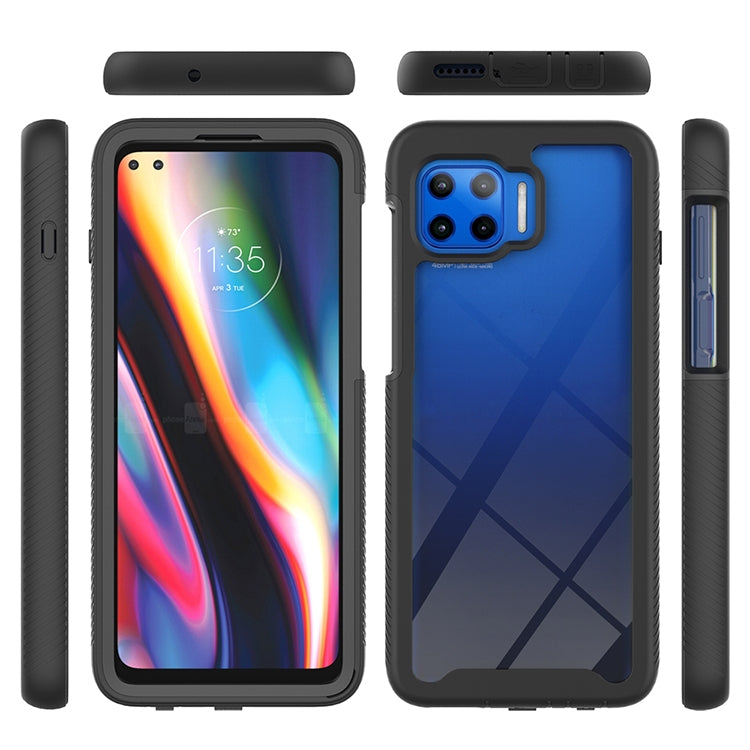 For Motorola Moto G 5G Plus Starry Sky Solid Color Series Shockproof PC + TPU Protective Case