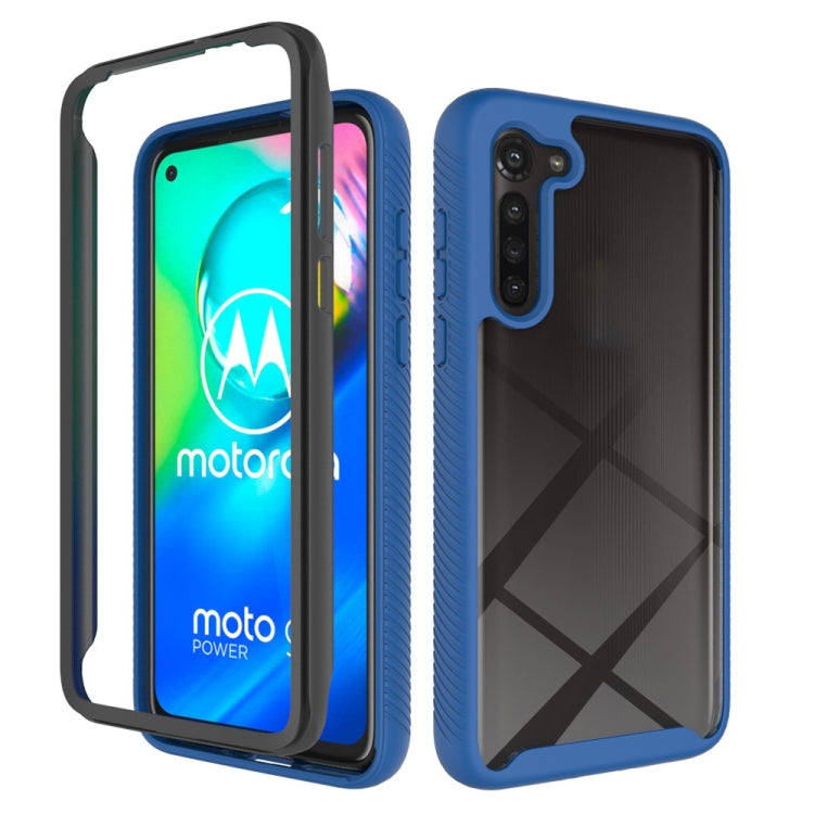 For Motorola Moto G8 Power (EU Version) Starry Sky Solid Color Series Shockproof PC + TPU Protective Case