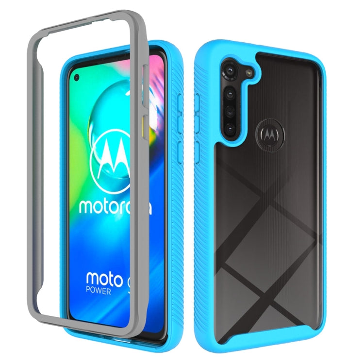 For Motorola Moto G8 Power (EU Version) Starry Sky Solid Color Series Shockproof PC + TPU Protective Case