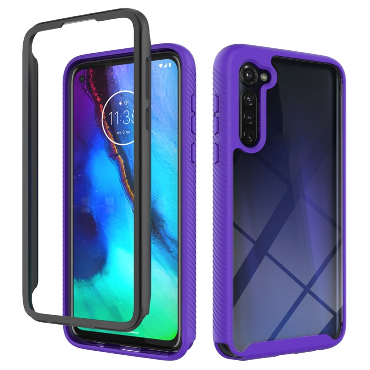 For Motorola Moto G Stylus Starry Sky Solid Color Series Shockproof PC + TPU Protective Case