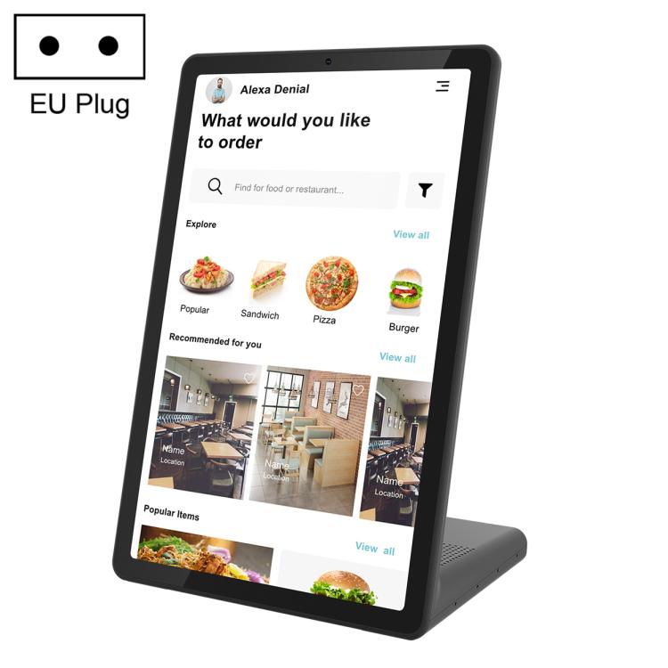 WL1109TV 10.95 inch Android OS Commercial Smart Touch Digital Signage, Plug:EU Plug