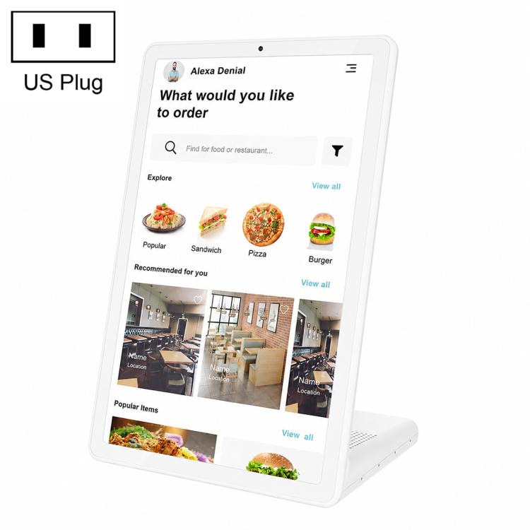 WL1109TV 10.95 inch Android OS Commercial Smart Touch Digital Signage, Plug:US Plug
