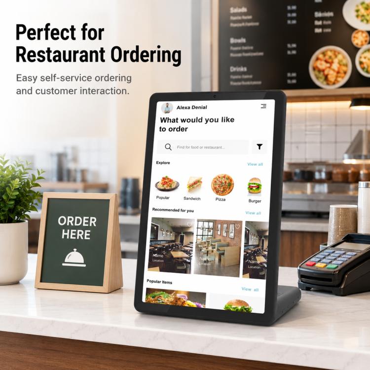 WL1109TV 10.95 inch Android OS Commercial Smart Touch Digital Signage, Plug:EU Plug