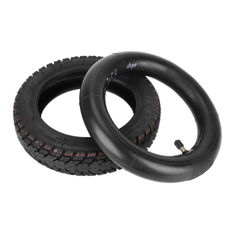 Electric Scooter 9.5 inch Thickened Straight-nose Inner Tube - Black