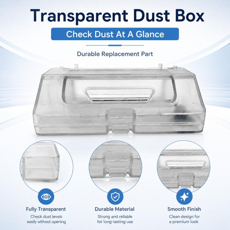 Replacement Accessories for Xiaomi Mijia Robot Vacuum Mop STYTJ02YM / 3C, Specification:Dust Box