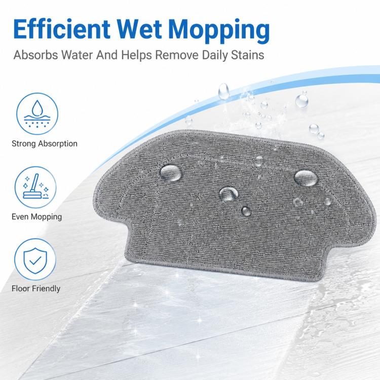 Replacement Accessories for Xiaomi Mijia Robot Vacuum Mop STYTJ02YM / 3C, Specification:Wet Mop Pad