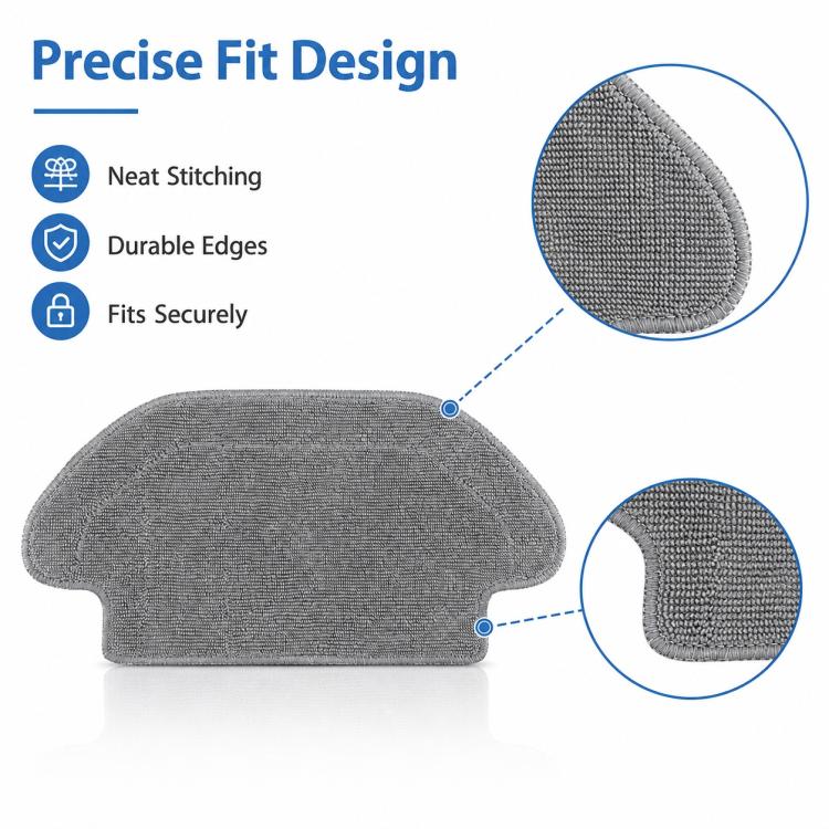 Replacement Accessories for Xiaomi Mijia Robot Vacuum Mop STYTJ02YM / 3C, Specification:Wet Mop Pad