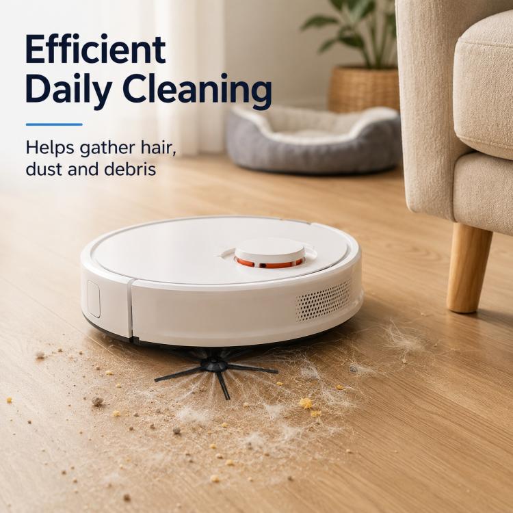 Replacement Accessories for Xiaomi Mijia Robot Vacuum Mop STYTJ02YM / 3C, Specification:Five Star Soft Side Brush
