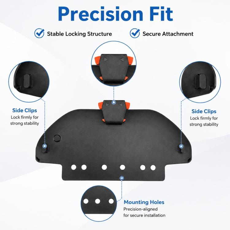 Replacement Accessories for Xiaomi Mijia Robot Vacuum Mop STYTJ02YM / 3C, Specification:Black Mop Pad Holder