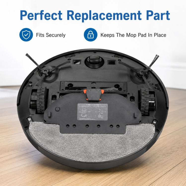 Replacement Accessories for Xiaomi Mijia Robot Vacuum Mop STYTJ02YM / 3C, Specification:Black Mop Pad Holder