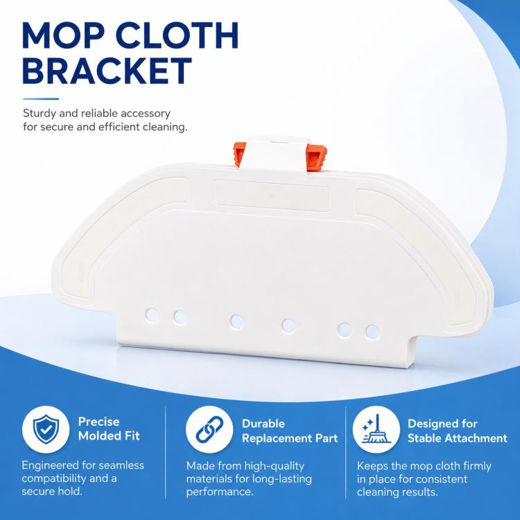 Replacement Accessories for Xiaomi Mijia Robot Vacuum Mop STYTJ02YM / 3C, Specification:White Mop Pad Holder