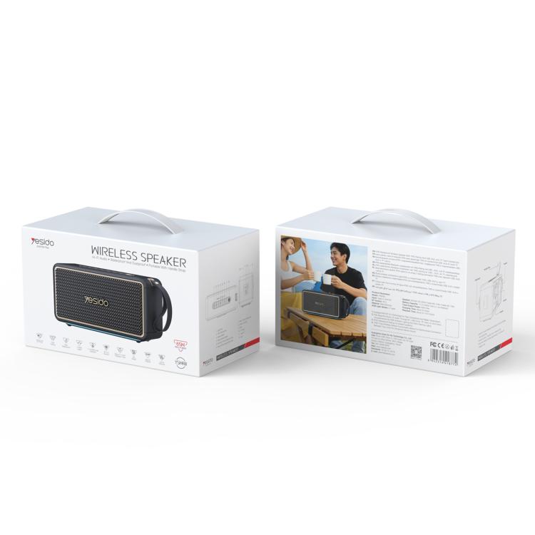 Yesido YSW48 65W High Power Portable Bluetooth Speaker - Black