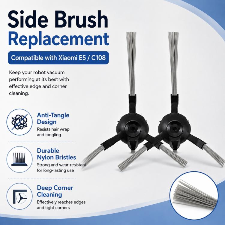Replacement Accessories for Xiaomi Robot Vacuum M30, Specification:Dual Side Brush