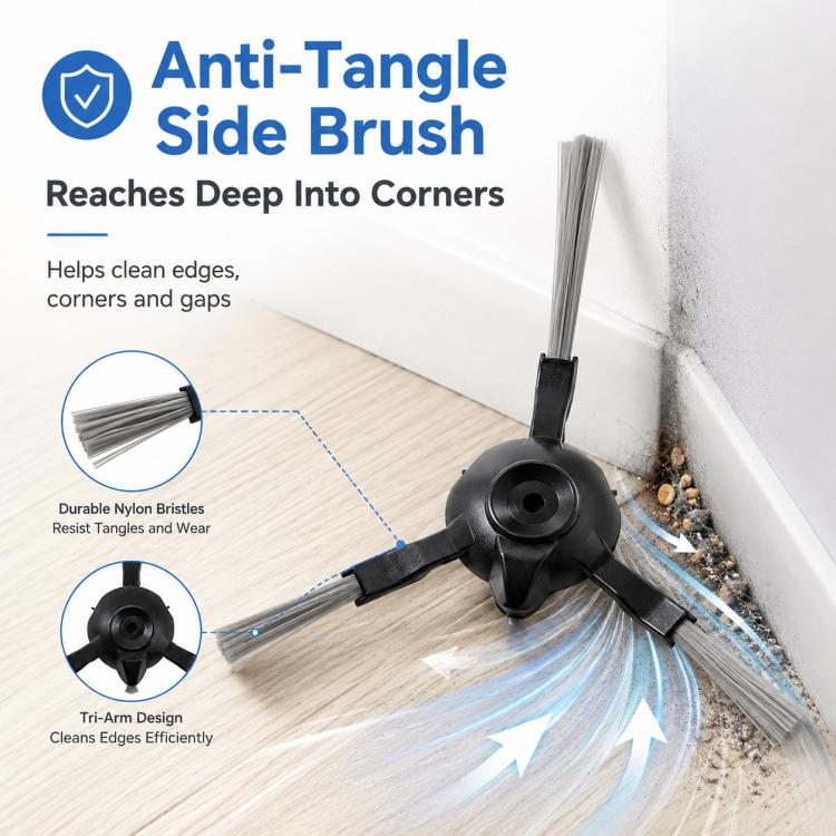 Replacement Accessories for Xiaomi Robot Vacuum M30, Specification:Dual Side Brush